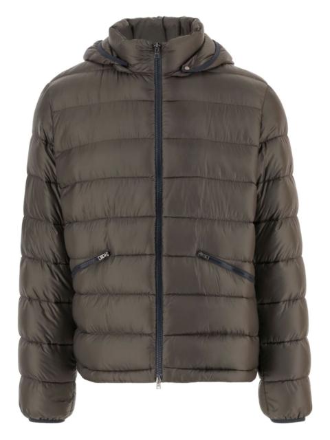 padded hooded jacket