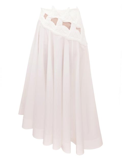 LUNA APPLIQUE MAXI SKIRT