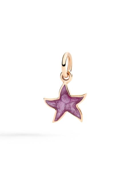 ROSE GOLD & ENAMEL STAR CHARM