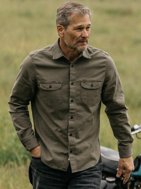 The Brace Vintage Back Sateen - Sage Smoke