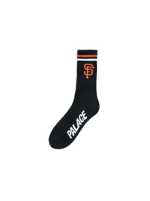 PALACE SAN FRANCISCO GIANTS SOCK BLACK