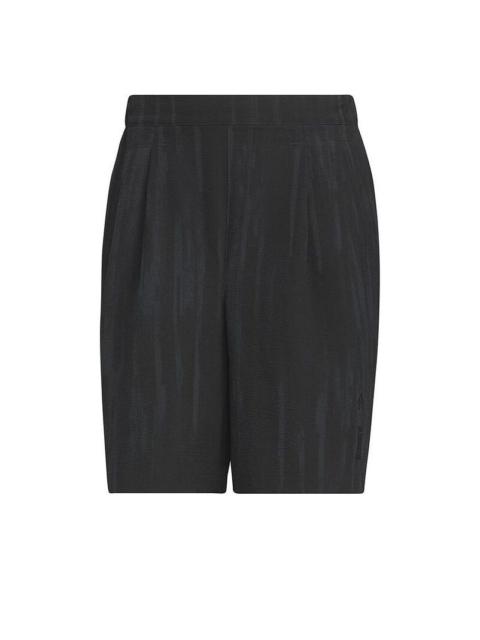 adidas Wuji Seersucker Shorts Asia Sizing 'Black' IW1506