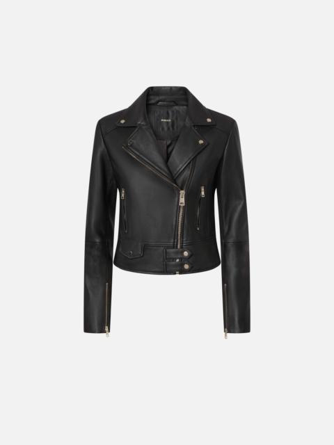 NAPPA LEATHER BIKER JACKET