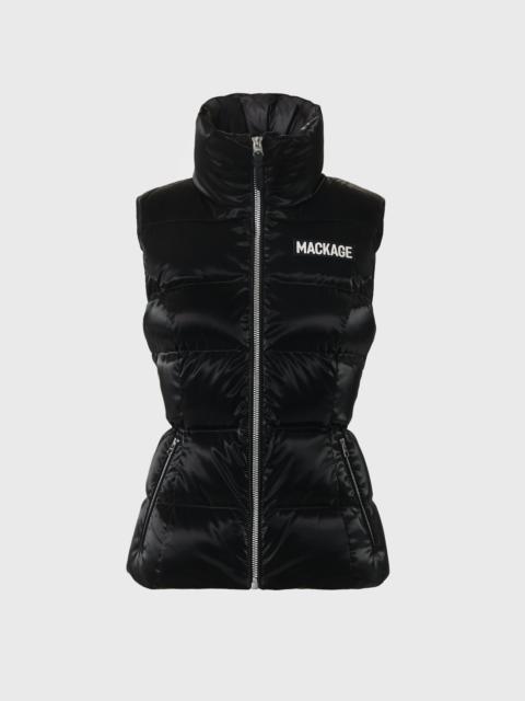 CHAYA-GLO High-Gloss Shell Down Vest