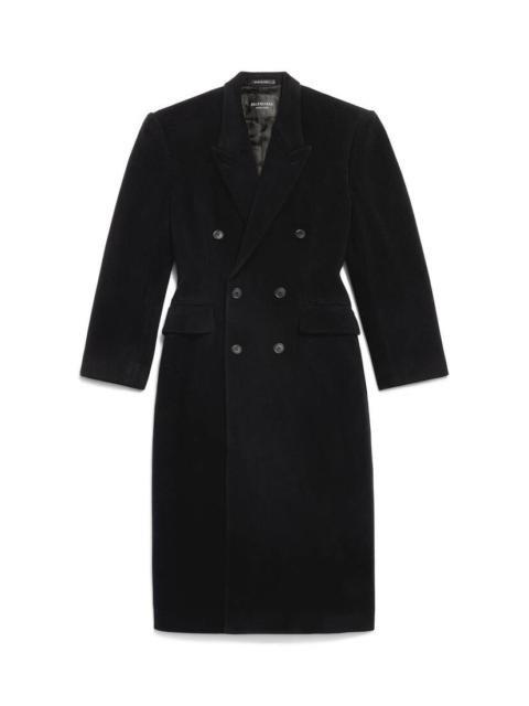 Women's Cinched Coat in Black