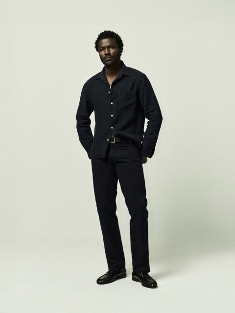 Elijah Straight Comfort Stretch Linen
In Navy