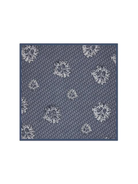 Dior TEARS Dior Oblique Bandana Navy Blue/Light Gray