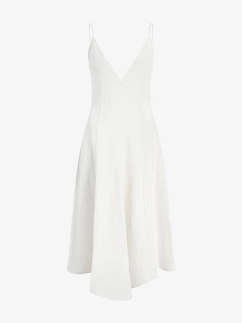 Elaine Dress in Cotton Viscose Linen
