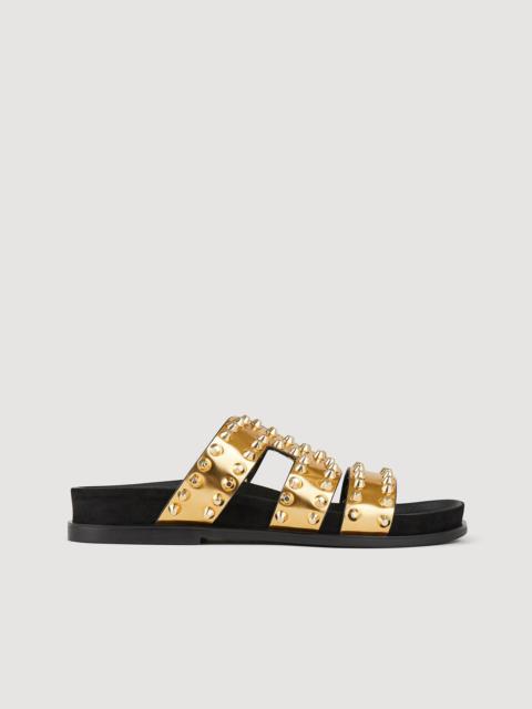 FLAT RIVET SANDALS