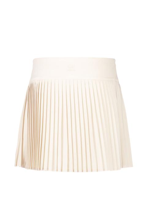 plissé mini skirt