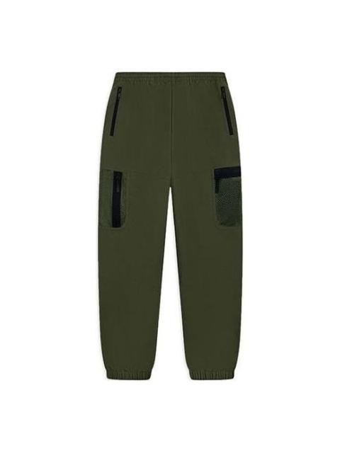 Li-Ning Counterflow Logo Pocket Joggers Pants 'Olive Green' AKXS855-2