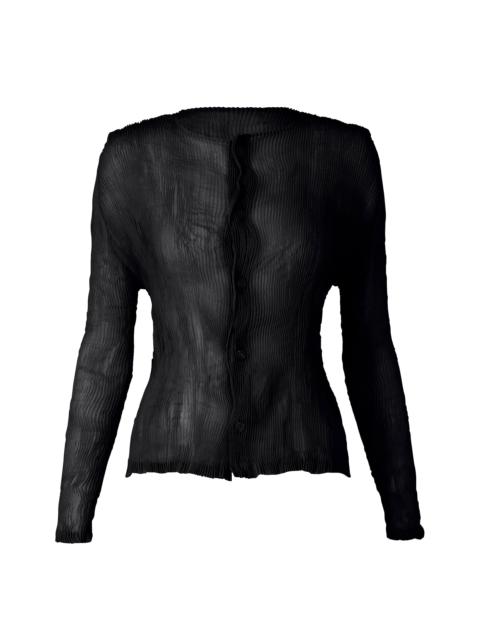 CHIFFON TWIST BK/WT-48