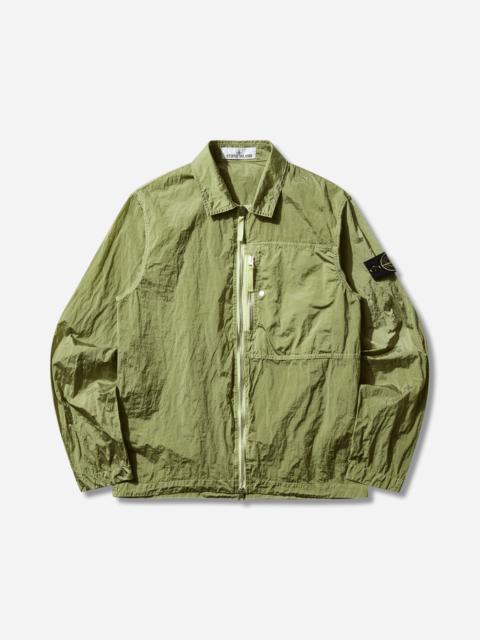 Men's Nylon Metal Overshirt Lemon