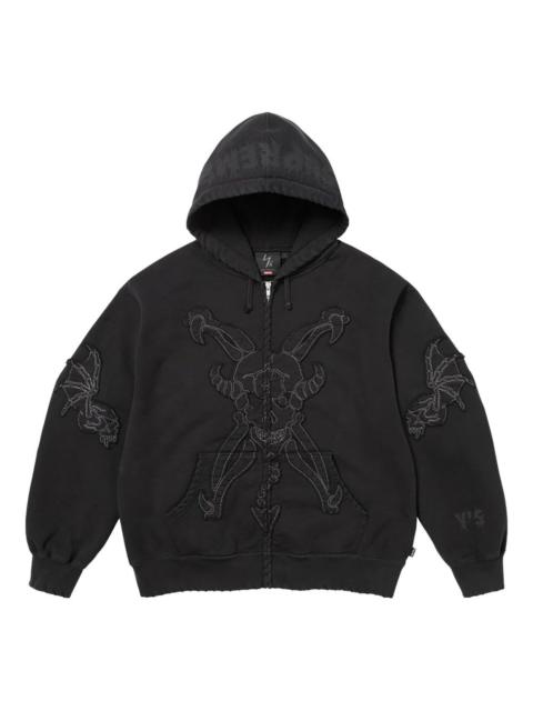 x Yohji Yamamoto zip-up hoodie