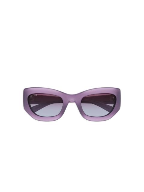 acetate cat-eye sunglasses