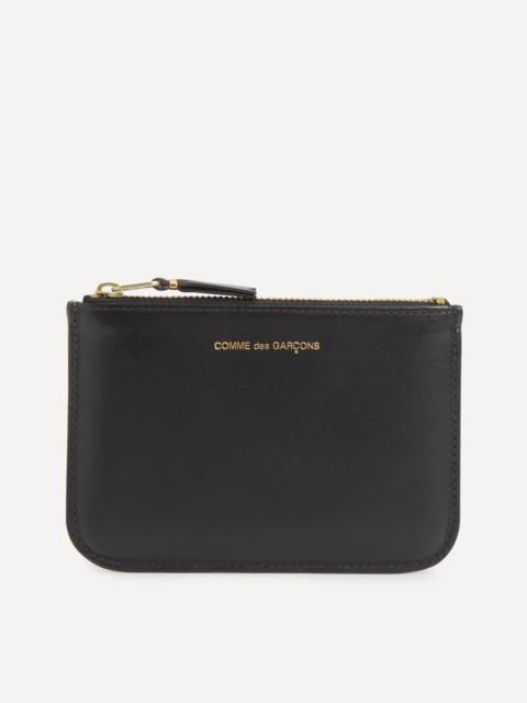 Classic Print Leather Wallet