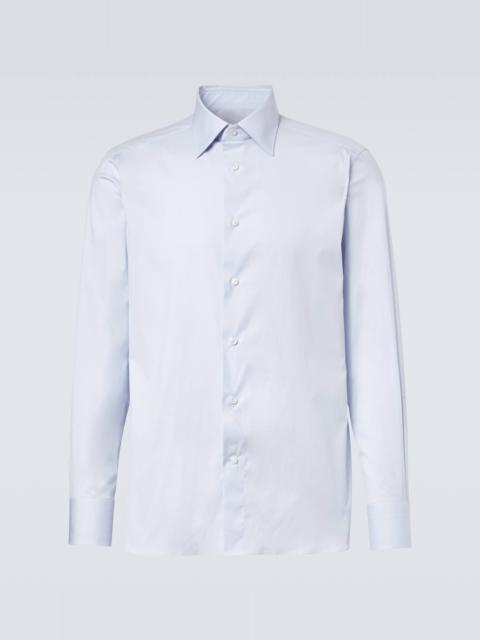 Cotton-blend shirt
