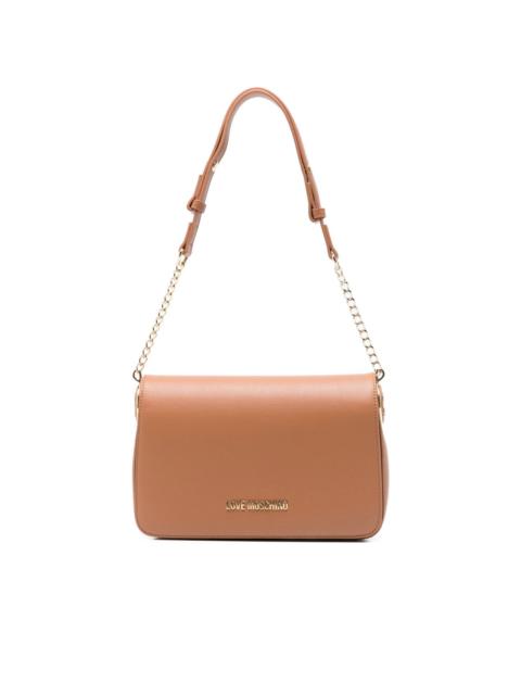 logo-plaque shoulder bag