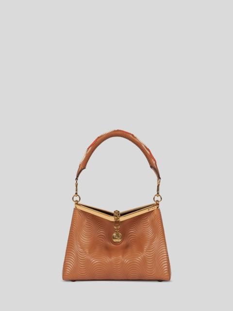 MEDIUM VELA BAG WITH WAVY MOTIF AND CLUTCH
