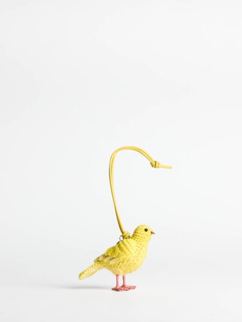HAND-CROCHETED CANARY CHARM