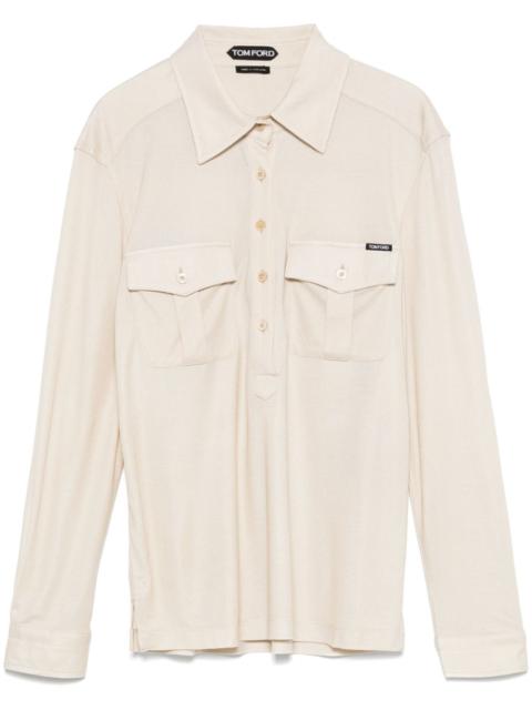 lightweight polo shirt