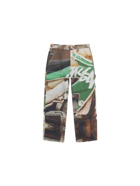 Stussy Canvas Work Pant Baja Print