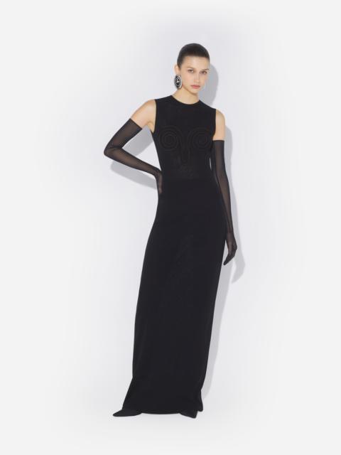 THE BLACK 3D “SPIRALE” DRESS