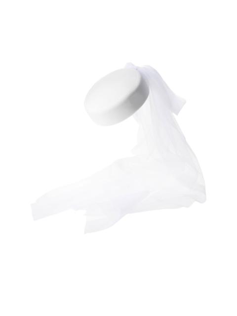 Jacqueline felt pillbox hat