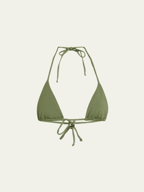 String Triangle Bikini Top