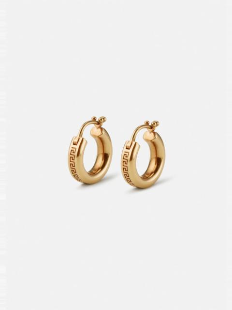 Greca Small Hoop Earrings