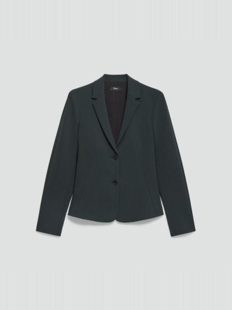 Fitted Blazer in Admiral Crepe
