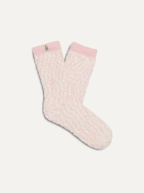 ® Women's Cozy Chenille Sock Recycled Materials/Polyester Blend in Seashell Pink