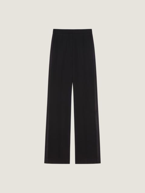 TUXEDO CIGARETTE PANTS IN WOOL
