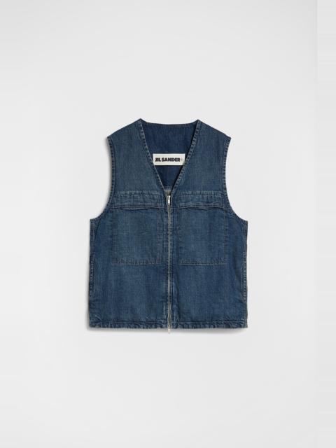 Denim Padded Vest
