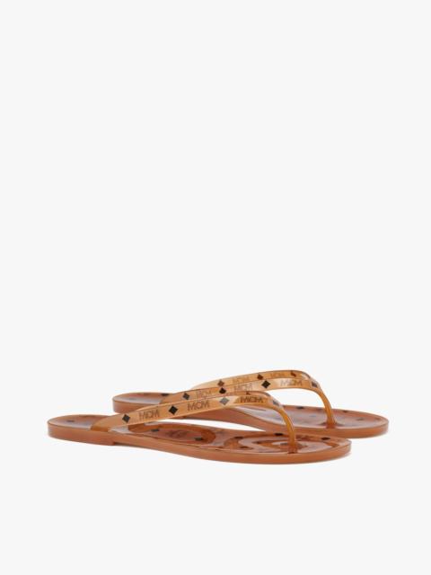Monogram Jelly Thong Sandals