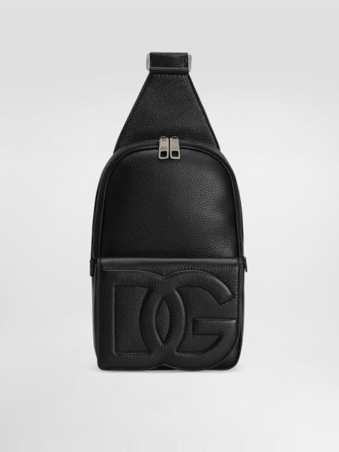 Deerskin backpack with strap