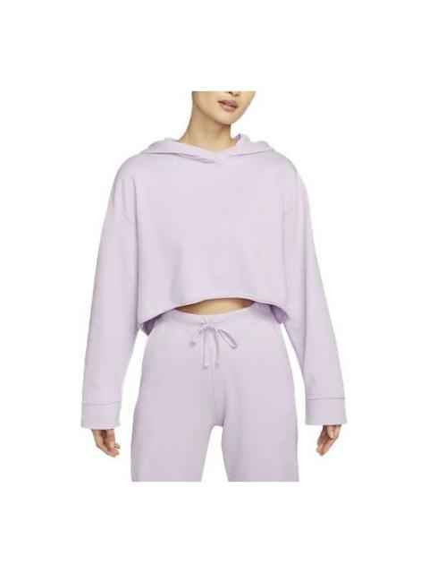 (WMNS) Nike Yoga Luxe Hoodie Pink/Purple DM6982-530