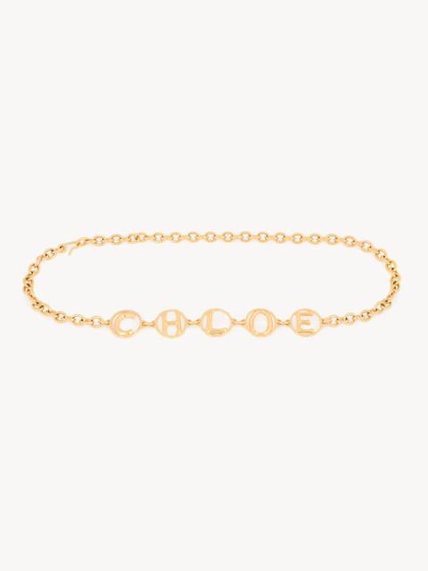 THE CHLOÉ SCRIPT JEWELRY BELT