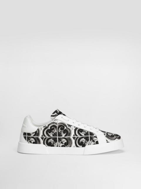 Majolica-print Portofino light strobel sneaker