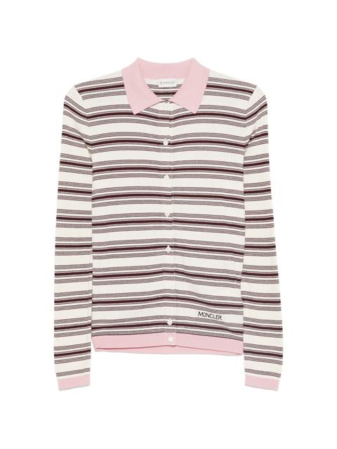 striped polo top