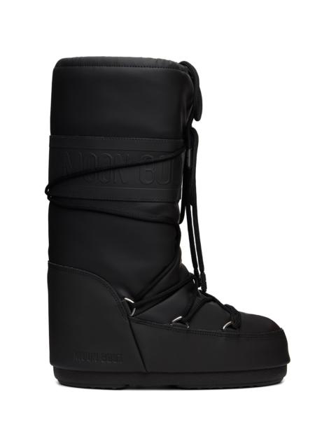 Black Icon Rubber Boots