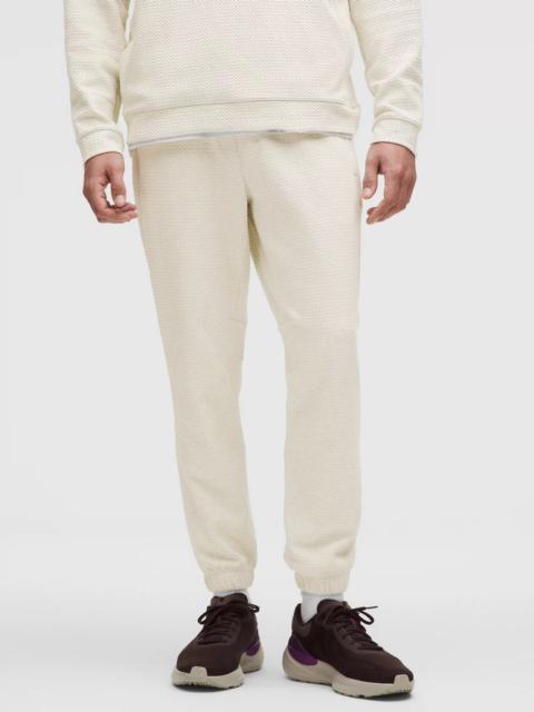 Textured Double-Knit Cotton Jogger *Regular