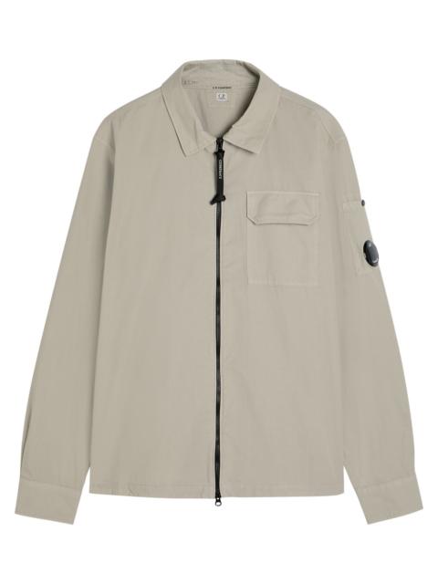 C.P. Company Logo Cotton Overshirt