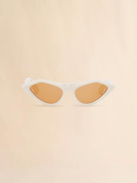 CREAM ACETATE TIKBARRI SUNGLASSES