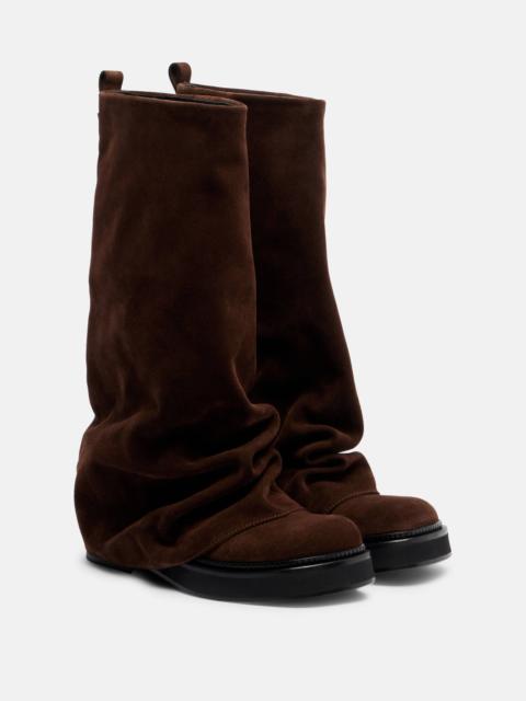 Robin suede knee-high boots