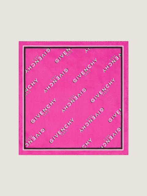 GIVENCHY SHADOW SMALL SQUARE IN SILK