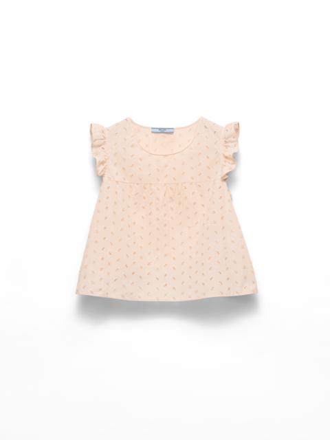 Eyelet lace top