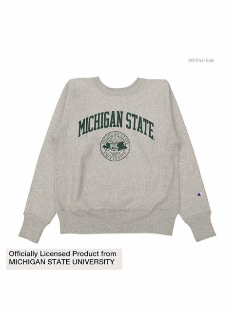 REVERS WEAVE CREW NECK SWEATSHIRT - MICHIGAN STATE - C5-A007