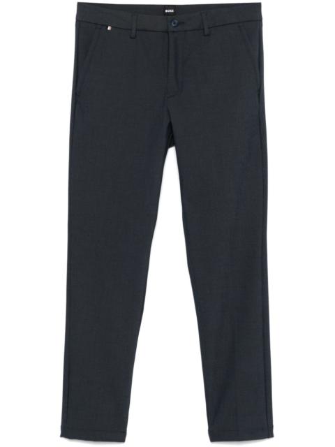 slim-fit trousers