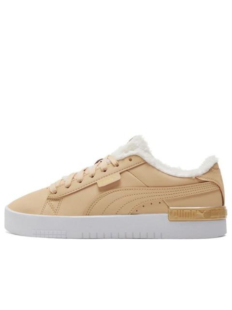 (WMNS) PUMA Jada Teddy Ws Fleece Lined Skateboarding Shoes Khaki 382703-02